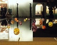 Pond Floats at Night